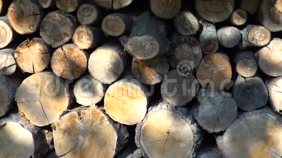 木柴的背景视频的预览图
