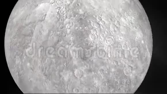 星系背景下太阳系的水星124视频的预览图