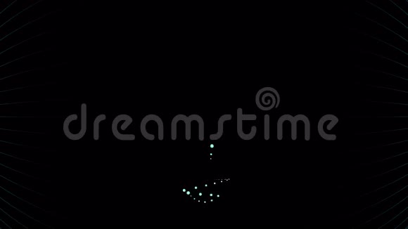 有大脑的灯泡蓝色的概念设计数字动画视频的预览图