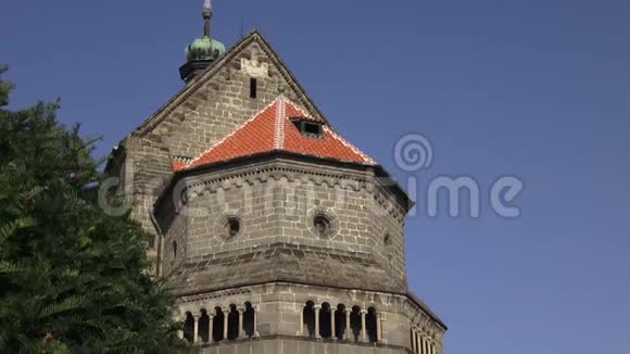 捷克共和国Trebic修道院的哥特式和文艺复兴时期视频的预览图