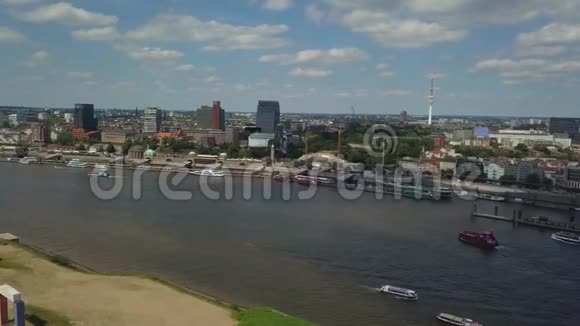 汉堡港美景视频的预览图