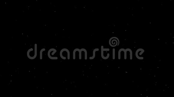 现实的夜空中闪烁的星星背景视频的预览图