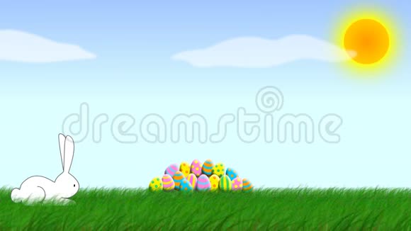 复活节兔旗视频的预览图