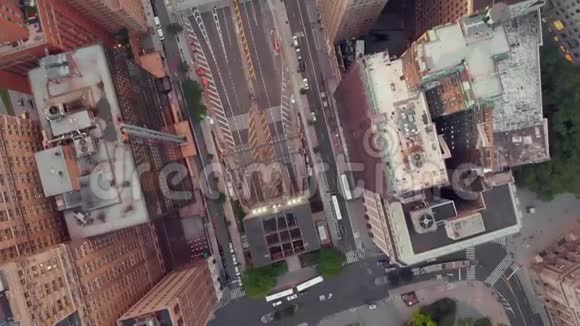 纽约隧道通风大楼的俯视图视频的预览图