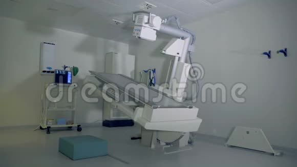 自动荧光成像机没有病人现代超声波设备视频的预览图