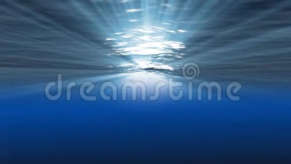 水下太阳射线视频的预览图