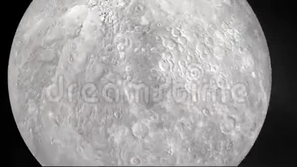 星系背景下太阳系的水星123视频的预览图