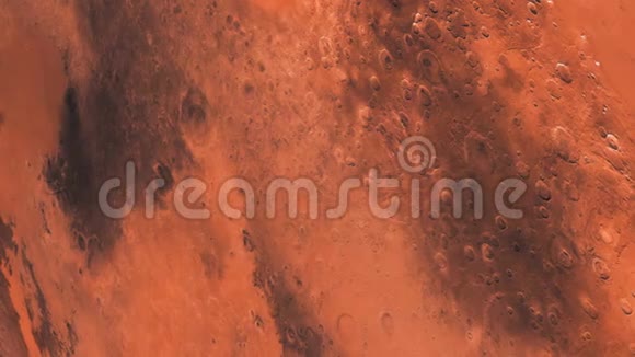 相机在火星表面的高质量旅行在愉快的放松背景下空间视频的预览图