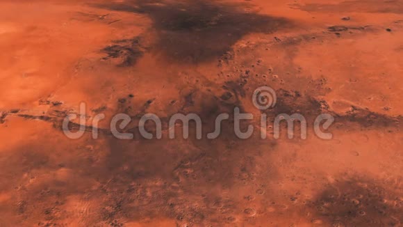 相机在火星表面的高质量旅行在愉快的放松背景下空间视频的预览图