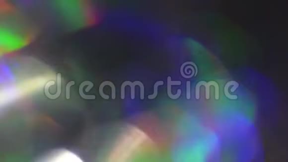 未来主义抽象背景全息彩虹箔高光和反射视频的预览图