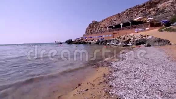 马耳他里维埃拉海滩视频的预览图