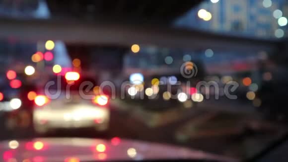 泰国曼谷KhlongToeiRama3路交通阻塞视频的预览图