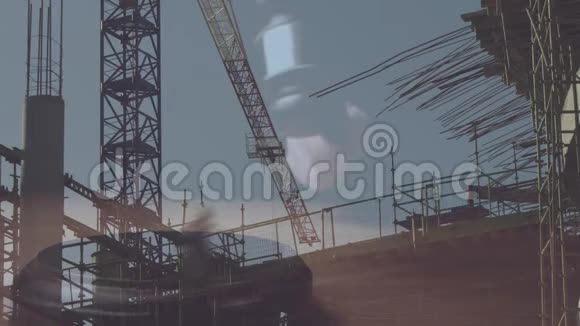 在建建筑数字动画视频的预览图