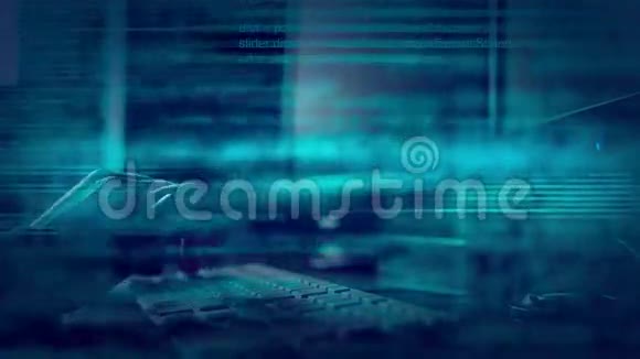 台式计算机动画脚本编程代码视频的预览图