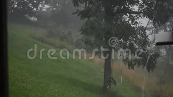 哈里森县的雷雨在农场视频的预览图