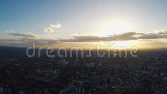 伦敦市中心全景从沙德观察甲板视频的预览图
