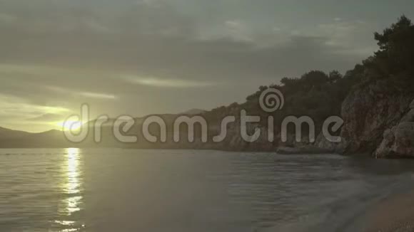 洛奇海滨黑山史维蒂斯特凡时间流逝视频的预览图