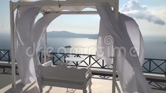 圣托里尼观海阳台视频的预览图