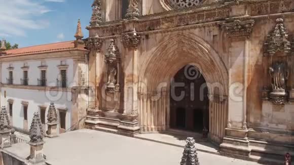 阿尔科巴Aa阿尔科巴萨葡萄牙阿尔科巴修道院视频的预览图