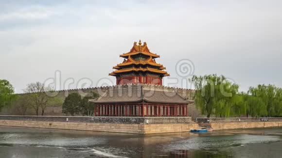中国北京紫禁城地标的延时视频视频的预览图