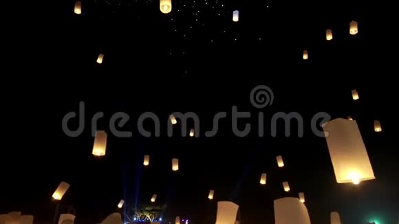 泰国的元宵节灯会视频的预览图