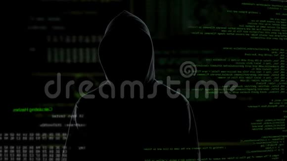 匿名黑客威胁世界安全私人数据得不到保护视频的预览图