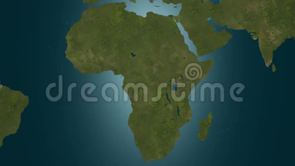 非洲荒漠化大灾难4K动画视频的预览图