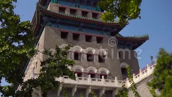 南门前门正阳门北京市中心的紫禁城视频的预览图