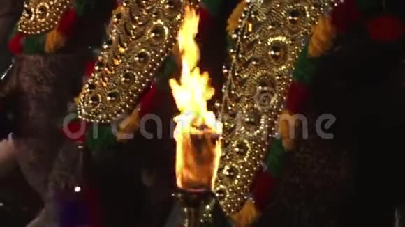 火焰灯靠近披风大象波南视频的预览图