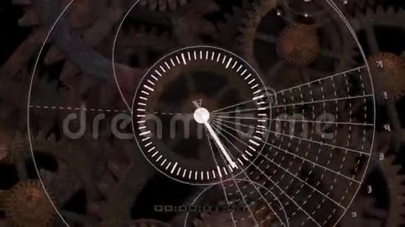 原子螺旋钟动画视频的预览图
