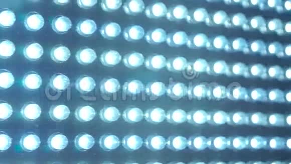 LED面板蓝色照明抽象视频的预览图