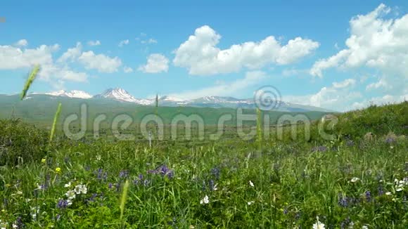 亚美尼亚阿拉加茨山视频的预览图
