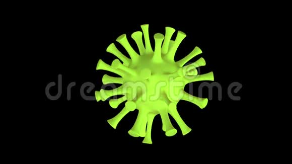 冠状病毒3d旋转视频的预览图
