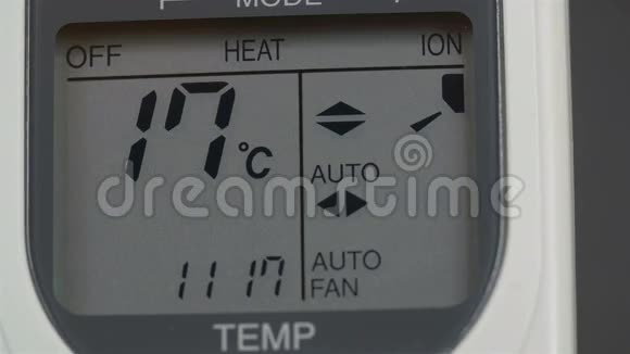 装有温度的空调机屏幕视频的预览图