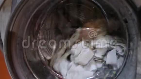 洗衣机在旋转视频的预览图