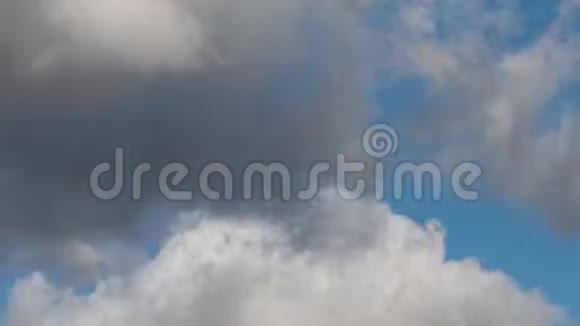 时间流逝云和天空视频的预览图