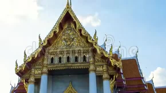 泰国曼谷wat长椅背过度下垂视频的预览图