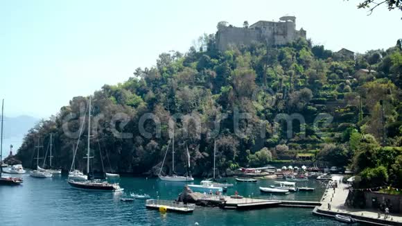 意大利利古里亚波托菲诺城堡视频的预览图