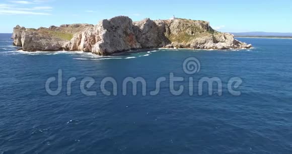 圣群岛的空中景色视频的预览图