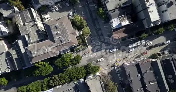 美国旧金山街头交通视频的预览图