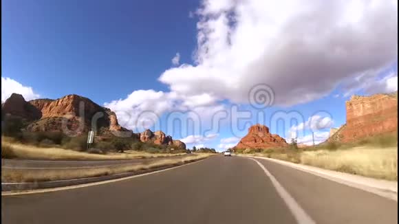 开车去塞多纳的贝尔岩阿兹视频的预览图
