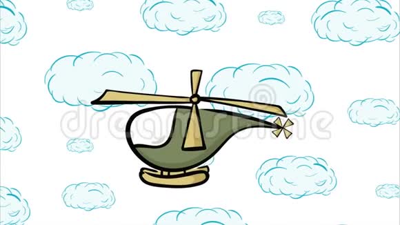 空中直升机视频的预览图