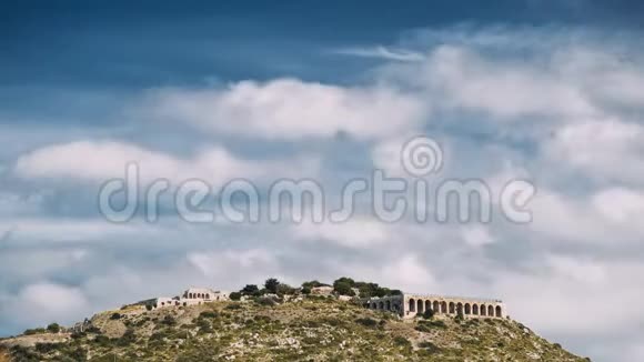 意大利特拉西纳圣座和木星安灼尔神庙视频的预览图