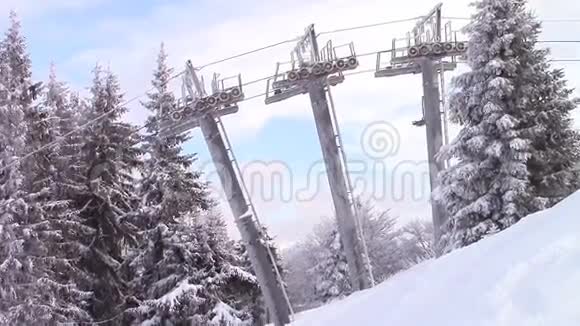 滑雪板提升金属杆视频的预览图