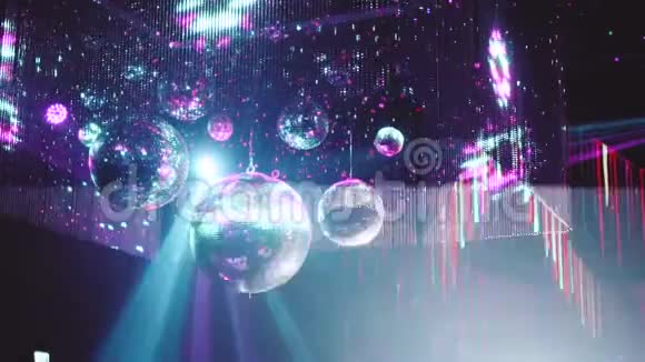 派对迪斯科镜球视频的预览图