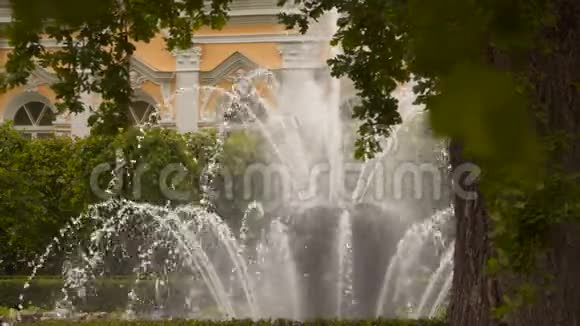 喷泉谢夫彼得霍夫视频的预览图