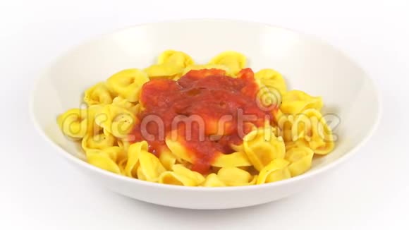 意大利面汤特利番茄视频的预览图