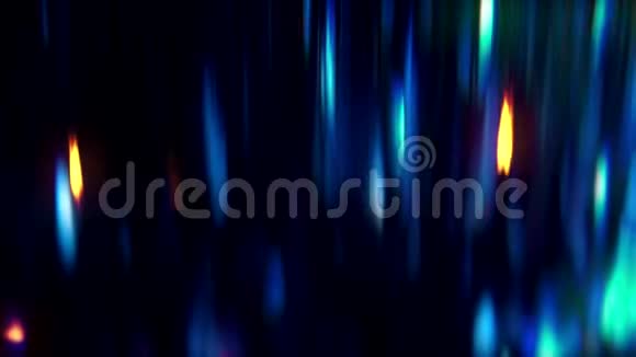 闪烁的火花背景闪烁的蓝光视频的预览图