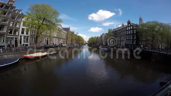 阿姆斯特丹运河视频的预览图