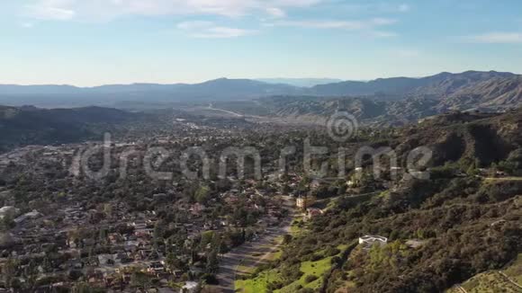 4伯班克帕萨迪纳格兰德莱好莱坞山洛杉矶加利福尼亚洛杉矶航空公司视频的预览图